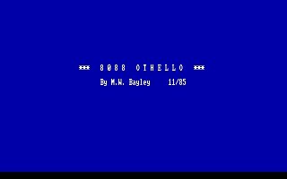 Pantallazo de 8088 Othello para PC