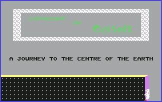 Pantallazo de A Journey to the Centre to the Earth para Commodore 64