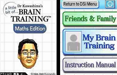 Pantallazo de A Little Bit of... Dr Kawashima Brain Training Maths para Nintendo DS