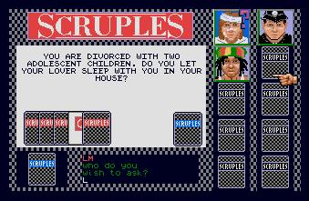 Pantallazo de A Question of Scruples: The Computer Edition para Atari ST
