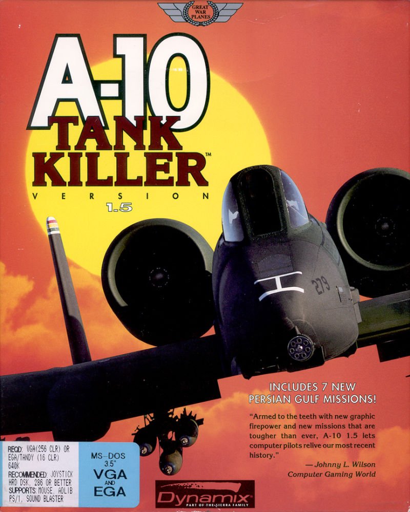 Caratula de A-10 Tank Killer para PC
