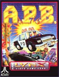 Caratula de A.P.B. para Atari Lynx