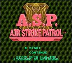Pantallazo de A.S.P. Air Strike Patrol para Super Nintendo
