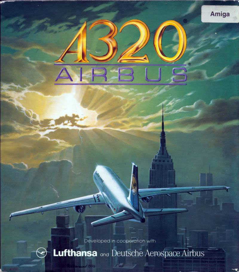 Caratula de A320 Airbus para Amiga
