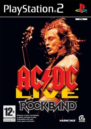Caratula de AC/DC Live: Rock Band Track Pack para PlayStation 2
