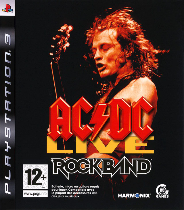 Caratula de AC/DC Live: Rock Band Track Pack para PlayStation 3