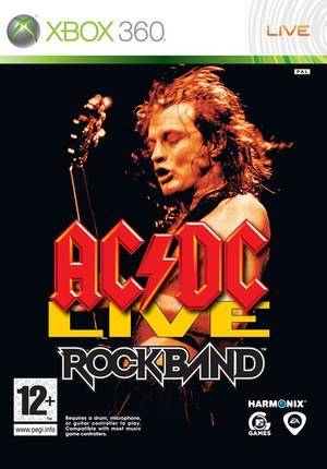 Caratula de AC/DC Live: Rock Band Track Pack para Xbox 360