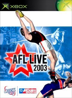 Caratula de AFL Live 2003 para Xbox
