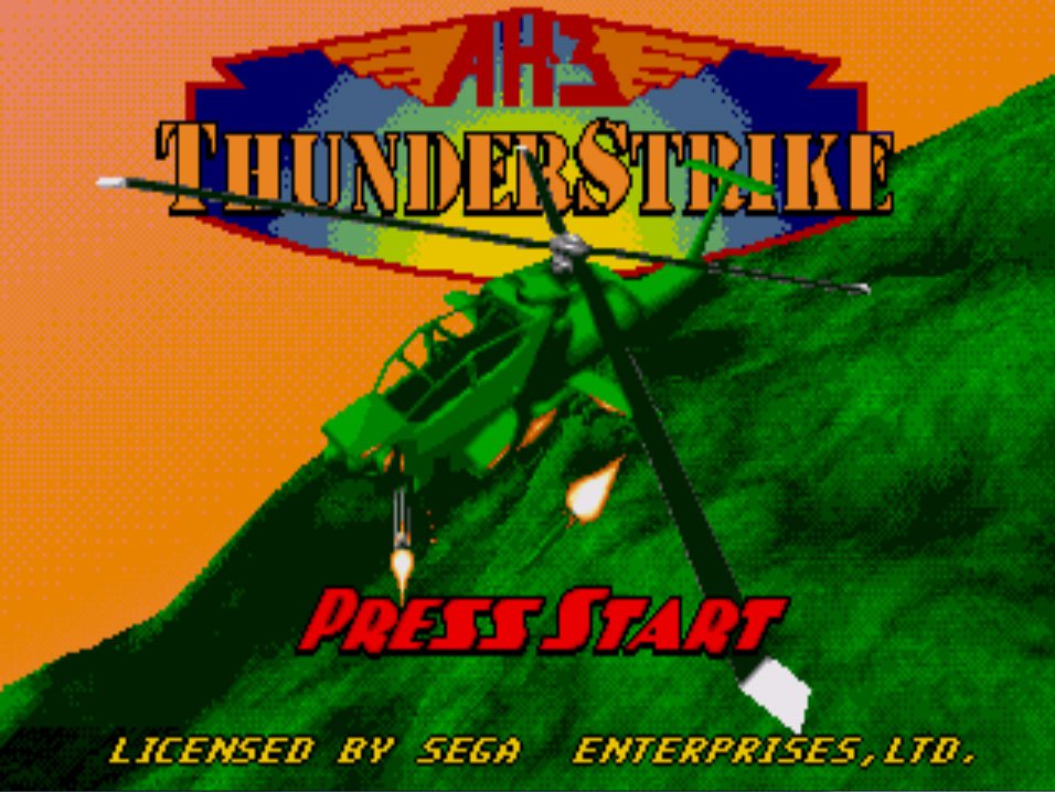 Pantallazo de AH-3 Thunderstrike para Sega CD