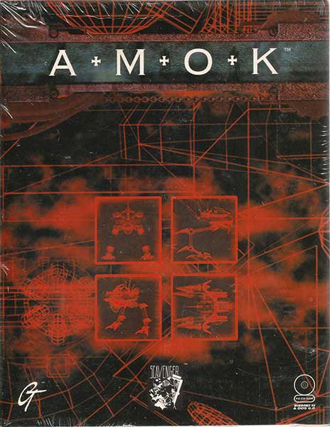 Caratula de AMOK para PC