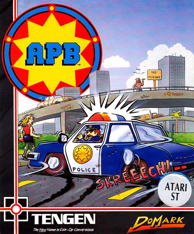 Caratula de APB: All-Points Bulletin para Atari ST