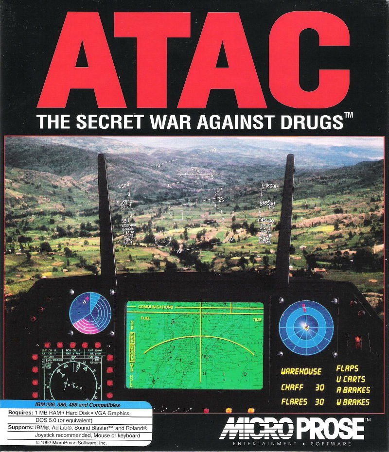 Caratula de ATAC: The Secret War Against Drugs para PC