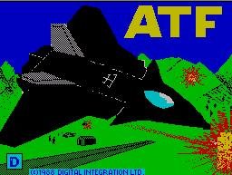 Pantallazo de ATF (Advanced Tactical Fighters) para Spectrum