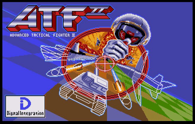 Pantallazo de ATF II (Advanced Tactical Fighter II) para Atari ST