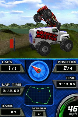 Pantallazo de ATV Thunder Ridge Riders & Monster Trucks Mayhem para Nintendo DS