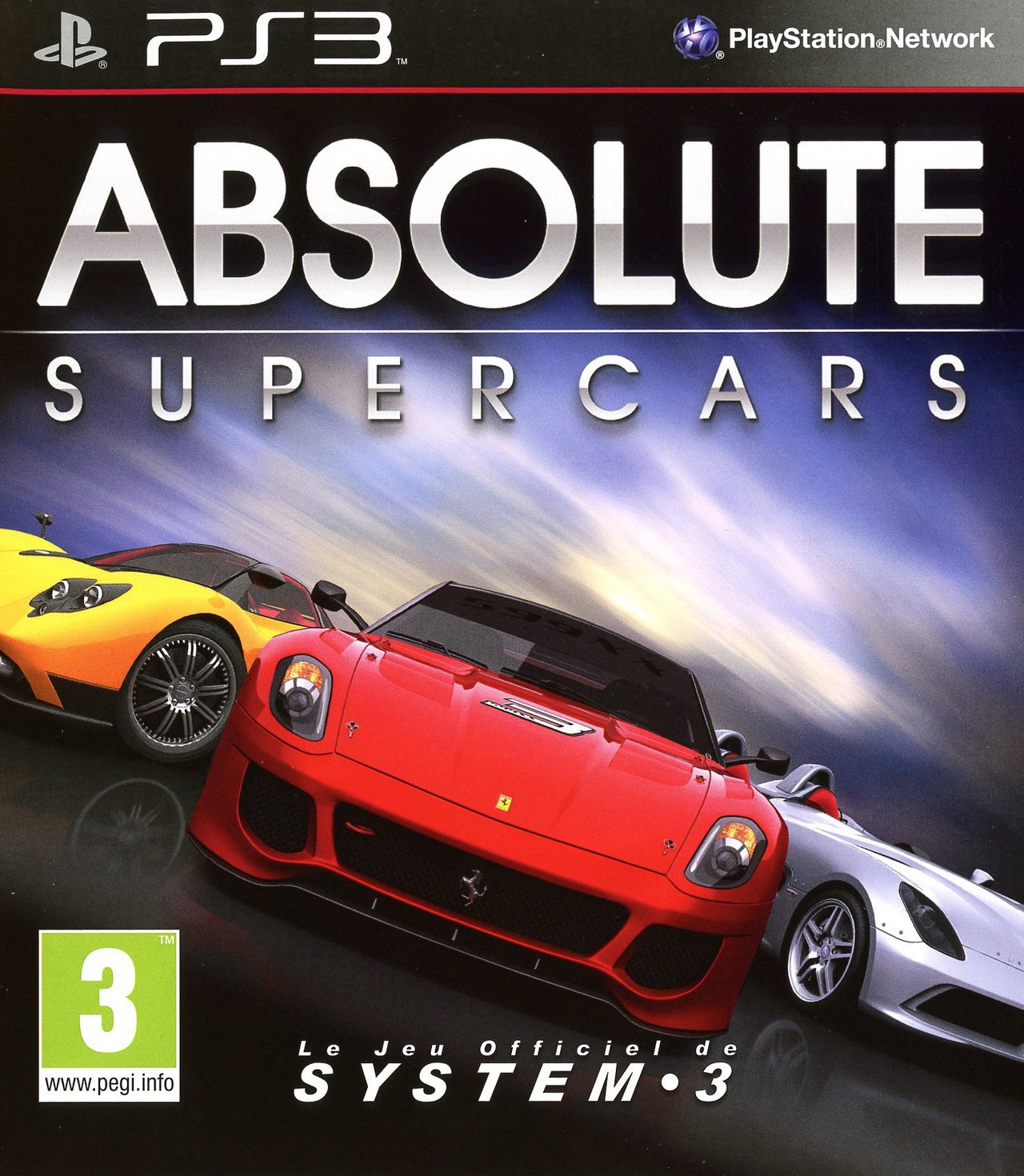 Caratula de Absolute Supercars para PlayStation 3