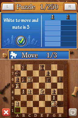 Pantallazo de Academy: Chess Puzzles para Nintendo 3DS