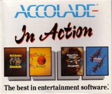 Caratula de Accolade In Action para Amiga