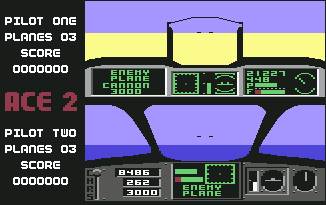 Pantallazo de Ace 2 para Commodore 64