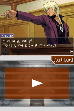 Pantallazo de Ace Attorney : Appollo Justice para Nintendo DS
