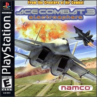 Caratula de Ace Combat 3: Electrosphere para PlayStation