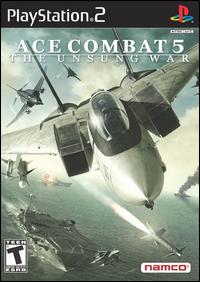 Caratula de Ace Combat 5: The Unsung War para PlayStation 2