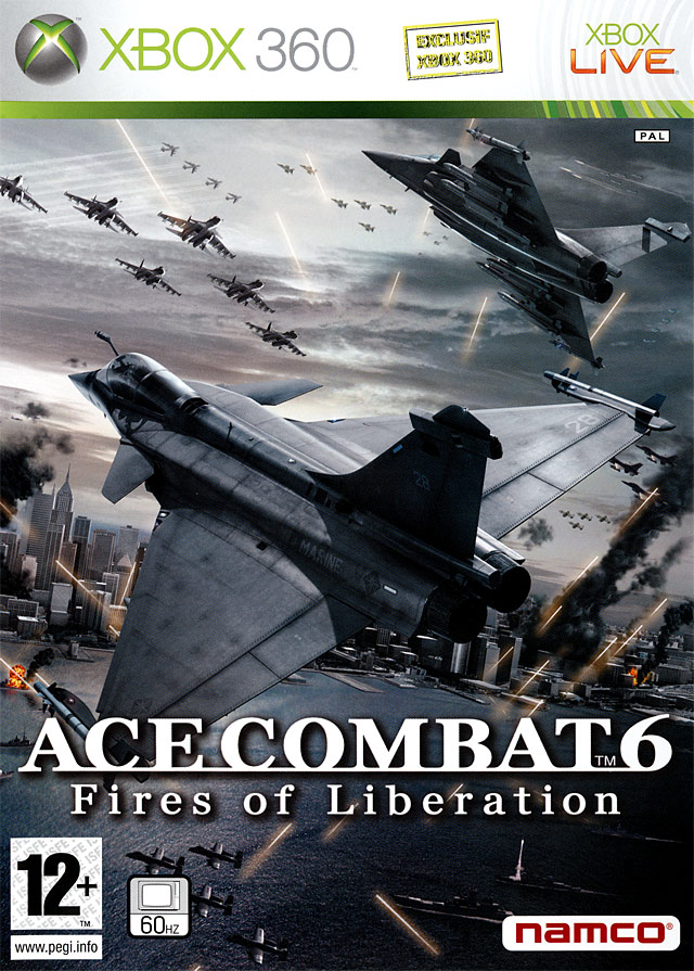 Caratula de Ace Combat 6 : Fires of Liberation para Xbox 360