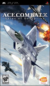 Caratula de Ace Combat X: Skies of Deception para PSP