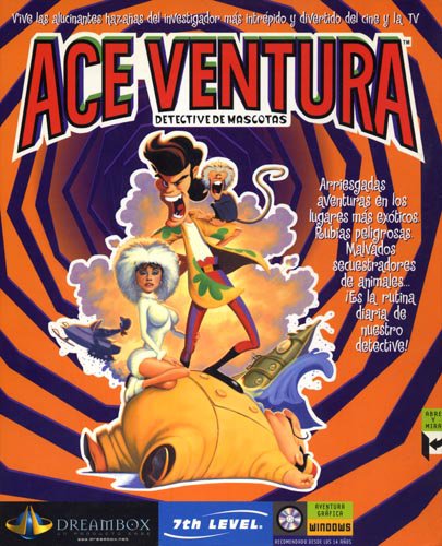 Caratula de Ace Ventura: Detective de Mascotas para PC