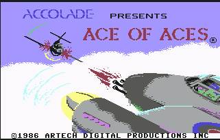 Pantallazo de Ace of Aces para Commodore 64
