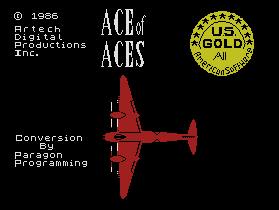 Pantallazo de Ace of Aces para MSX