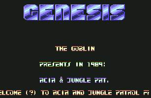 Pantallazo de Acia para Commodore 64