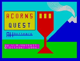 Pantallazo de Acorn's Quest para Spectrum
