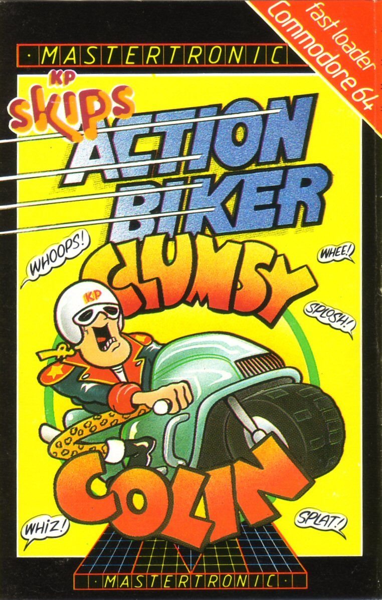 Caratula de Action Biker para Commodore 64