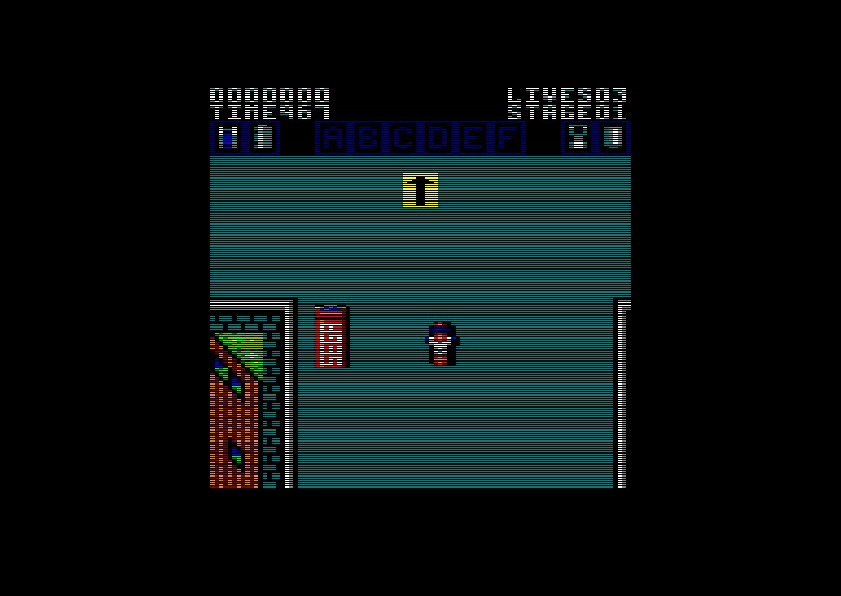 Pantallazo de Action Fighter para Amstrad CPC