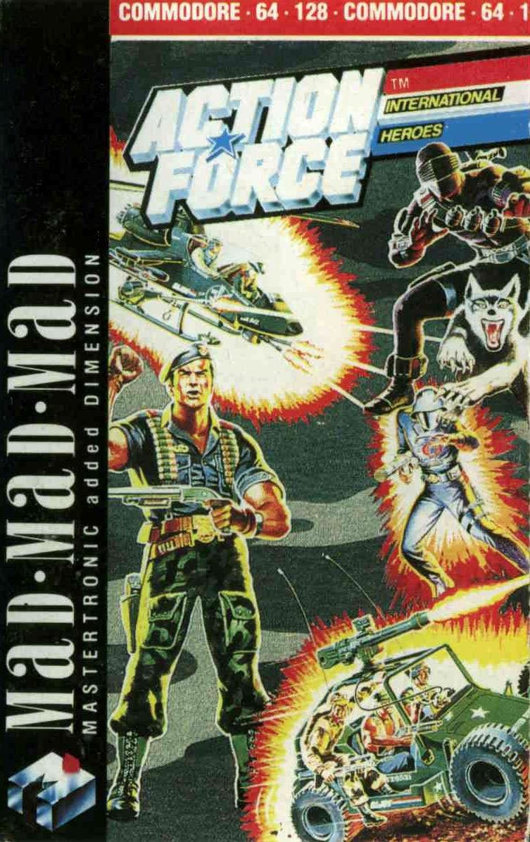 Caratula de Action Force para Commodore 64