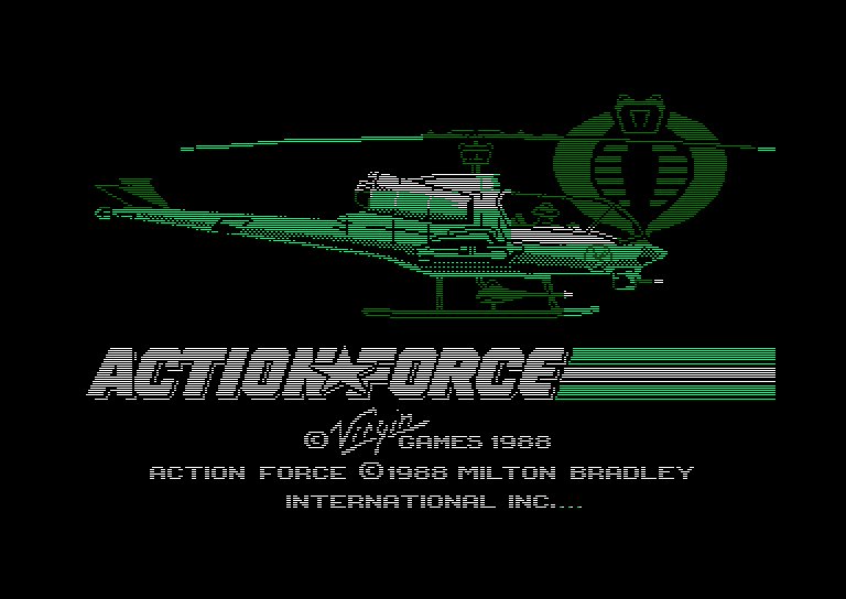 Pantallazo de Action Force para Amstrad CPC