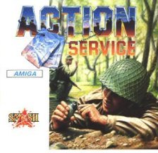 Caratula de Action Service para Amiga