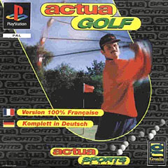Caratula de Actua Golf para PlayStation
