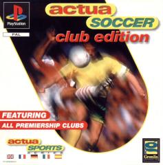Caratula de Actua Soccer: Club Edition para PlayStation