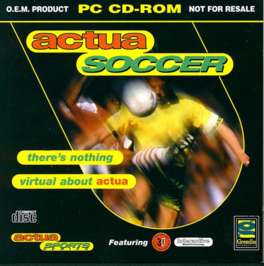 Caratula de Actua Soccer para PC