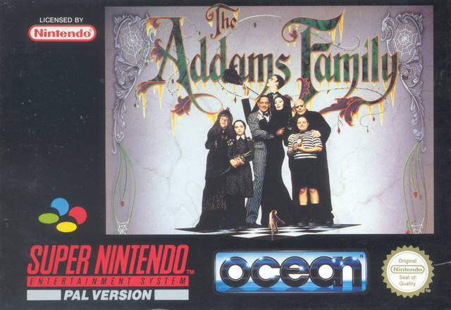 Caratula de Addams Family, The (Europa) para Super Nintendo