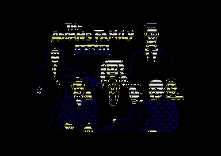 Pantallazo de Addams Family, The para Amstrad CPC
