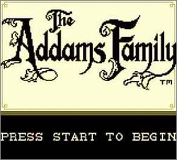 Pantallazo de Addams Family, The para Game Boy