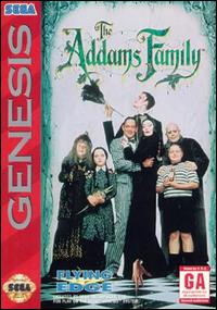 Caratula de Addams Family, The para Sega Megadrive