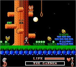 Pantallazo de Addams Family, The para Nintendo (NES)