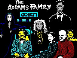 Pantallazo de Addams Family, The para Spectrum