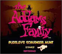 Pantallazo de Addams Family: Pugsley's Scavenger Hunt, The para Super Nintendo