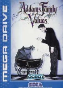 Caratula de Addams Family Values para Sega Megadrive