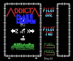 Pantallazo de Addicta Ball para MSX